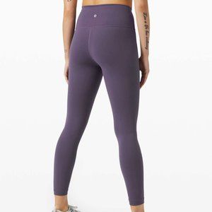 Lululemon Wunder Train High-Rise Full-Length Leggings in Eggplant